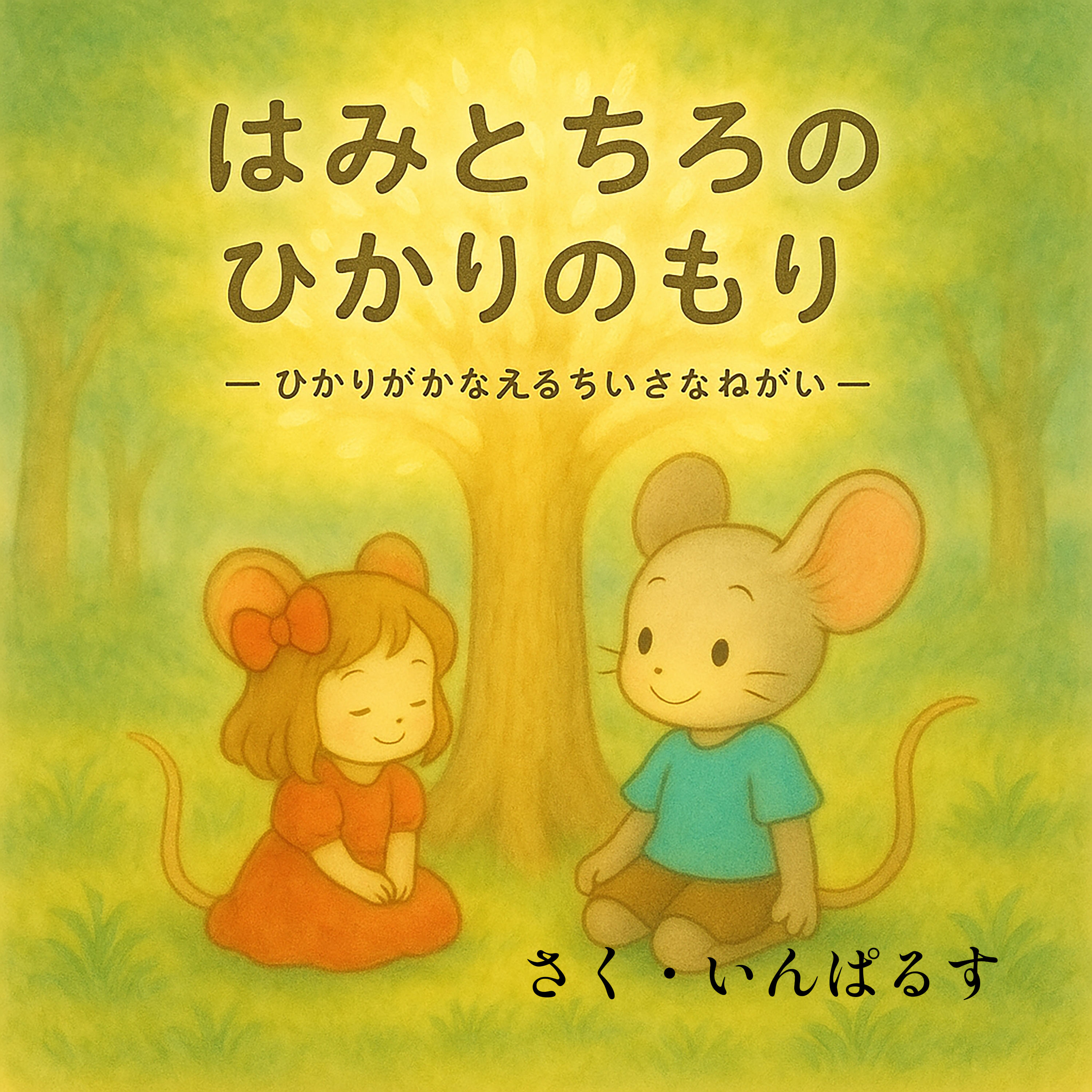 はみとちろのひかりのもり 表紙